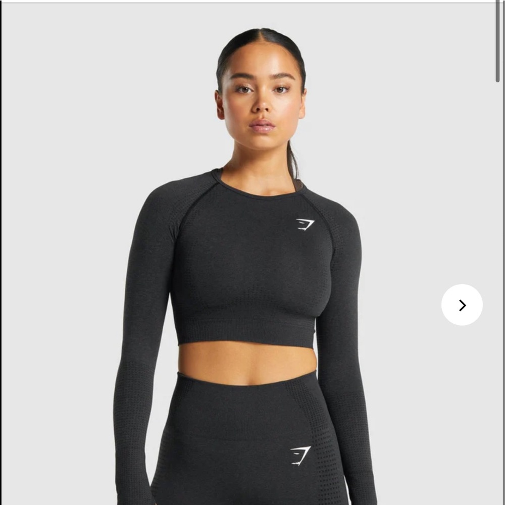 Gymshark Vital Seamless Long Sleeve Crop Top